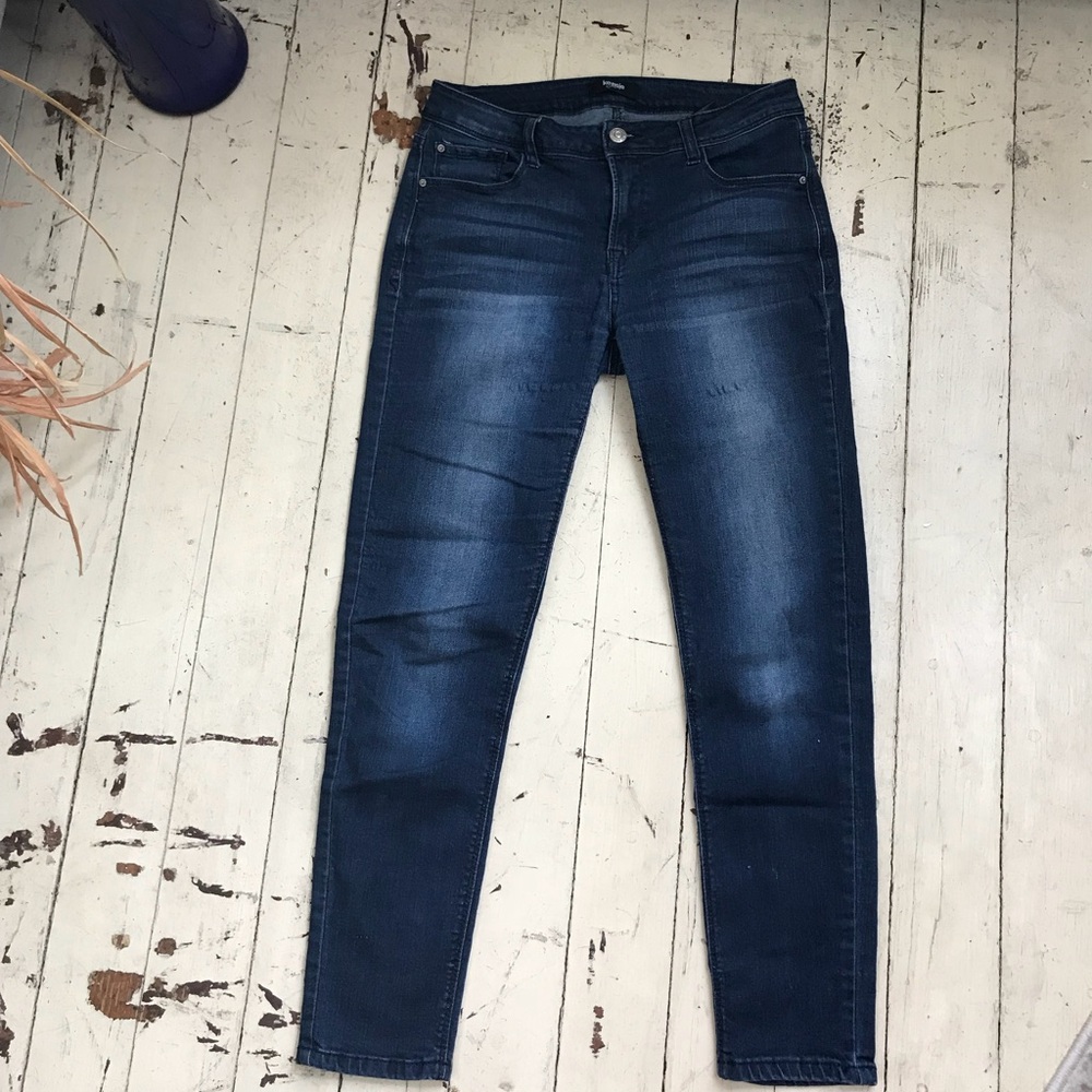 Kensie High Ankle Rise Skinny Jeans